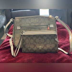 Coach Handbag and wallet combo